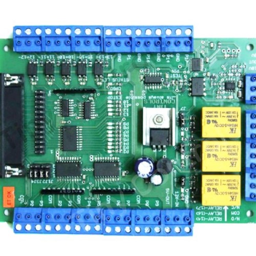 Parallel port break-out board (pp-bob2-v1)